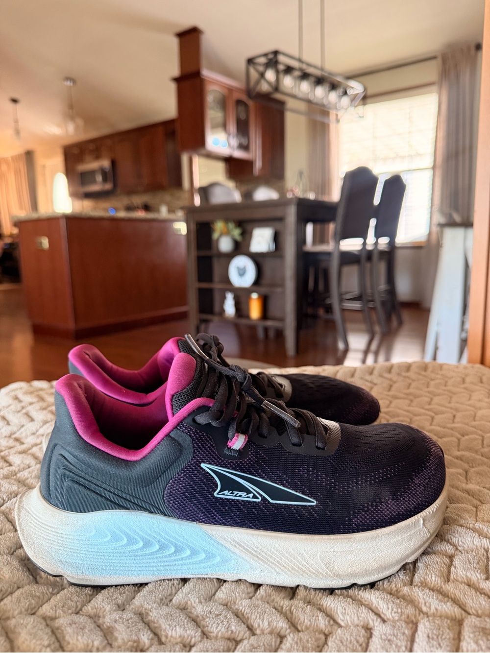 Altra Women's Black & Pink Trail-Ready Running Shoes